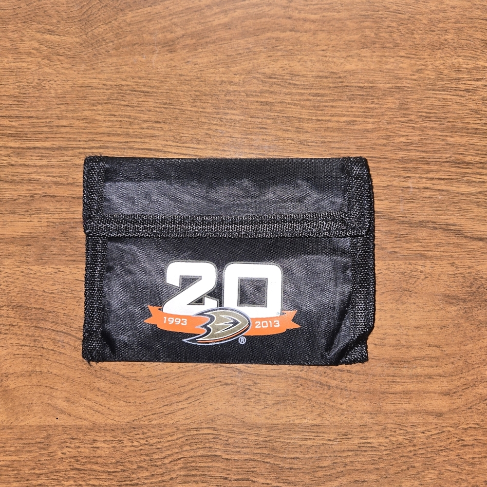 Anaheim Ducks 20 Year Anniversary Tri-Fold Wallet